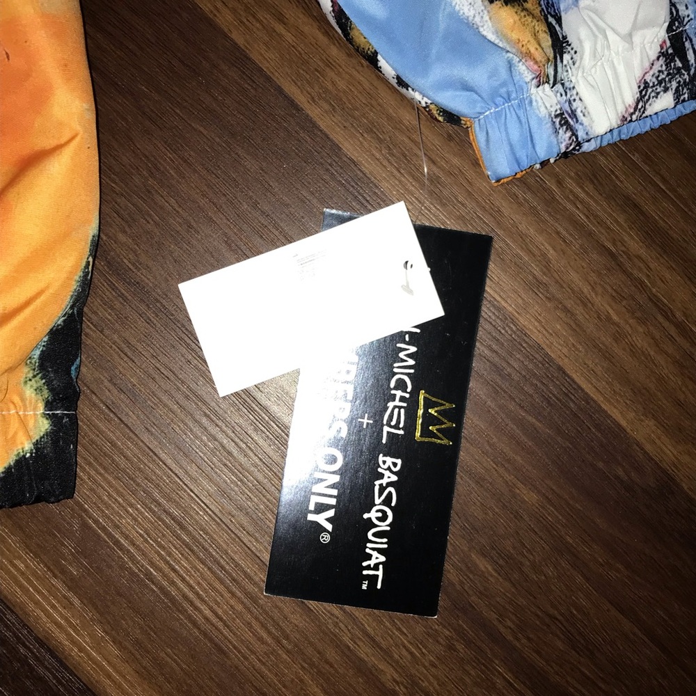Members Only X Jean-Michel Basquiat Windbreaker Jacket NWT - Picture 5 of 7